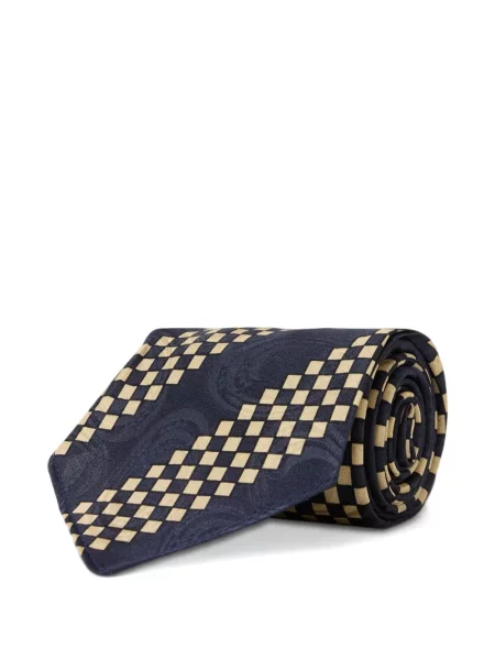 Ριγέ γραβάτα Ralph Lauren Rrl ζακάρ μπλε