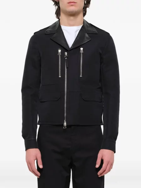 Geanta de piele Lanvin negru