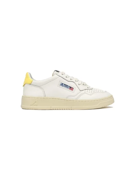 Pantofi Autry din piele alb