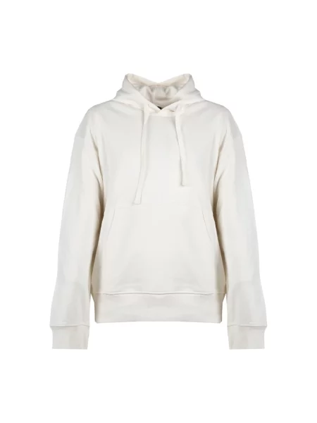 Bluza z kapturem Diesel z kapturem biała