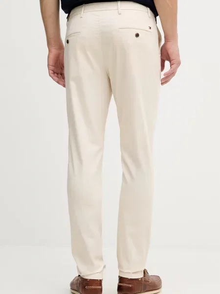 Tommy Hilfiger spodnie chinos z beżowe