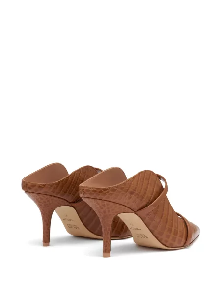 Papuci tip mules Malone Souliers din piele maro