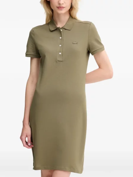 Rochie mini Lacoste de costum verde