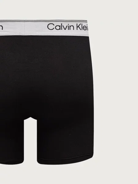 Calvin Klein Underwear Boxeralsók piros / borvörös fehér fekete