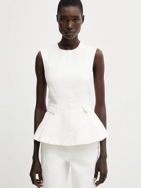 Rotate bluză cu bretele pentru femei din simplă