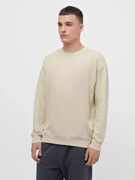 Світшот Piazza Italia молочний