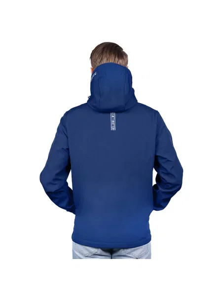 Kurtka softshell Pros Sport SOFTGRIT niebieska