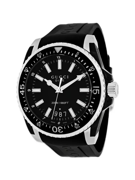 Hodinky Gucci Dive černé