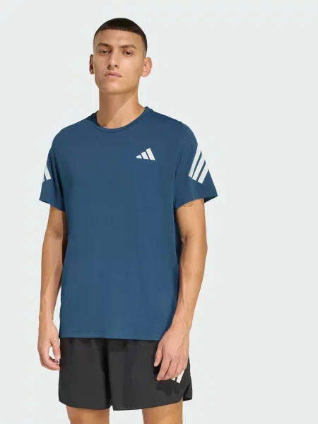 Спортивна футболка adidas перероблений синій
