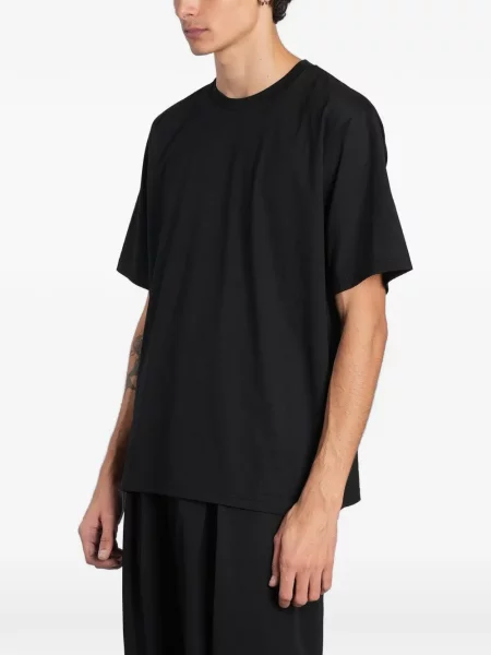 Tricou Ssstein cu decolteu rotund negru