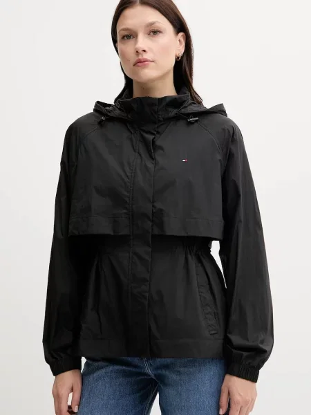 Jakna Tommy Hilfiger črna