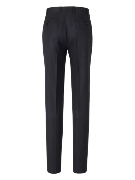 Pantaloni Canali de lână negru
