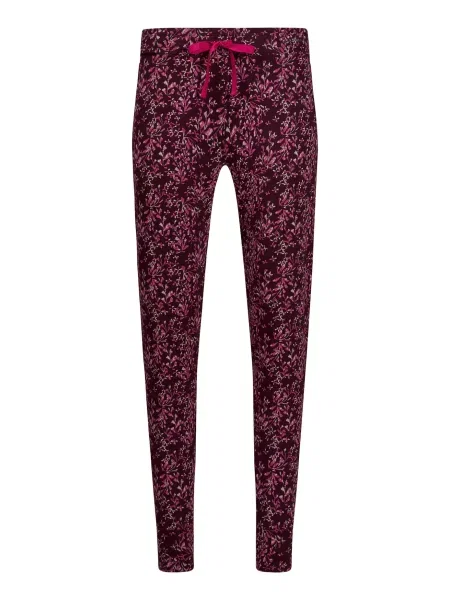Skiny Pantaloni de pijama Every Night In roz pudră / roz deschis / carmin roșu