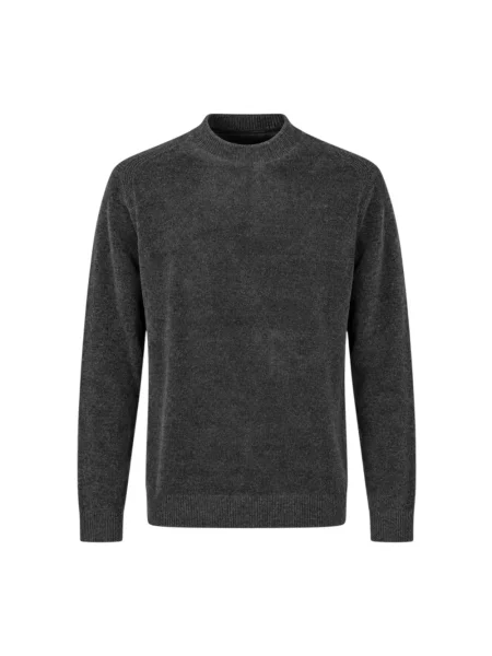 Aksamitny sweter Rrd zielony