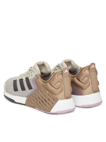 ADIDAS PERFORMANCE Sportovní boty Dropset 3 velbloudí / starobéžová / bledě fialová / černá šedé