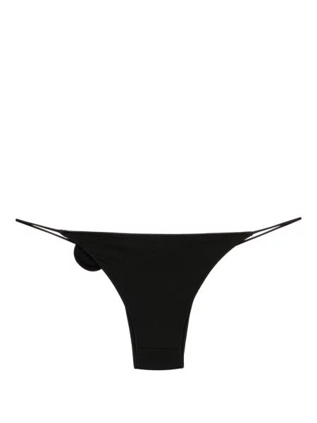 Gėlėtas bikinis La Reveche juoda