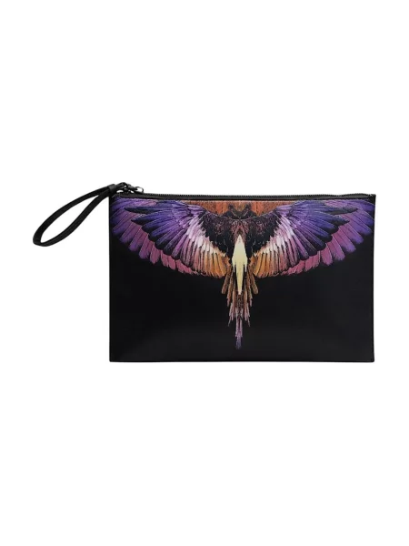 Torba Marcelo Burlon z nadrukiem czarna