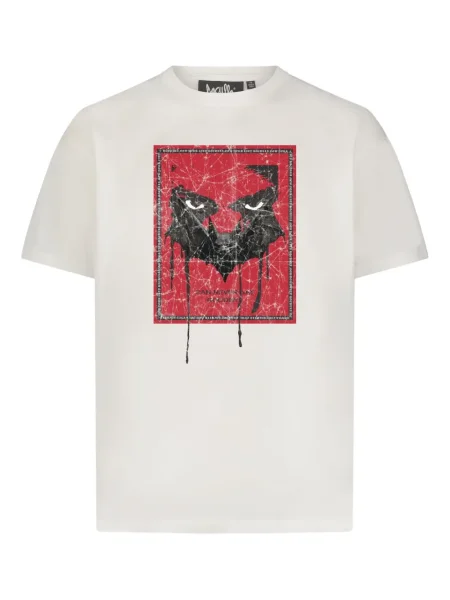 Tricou Haculla cu imagine alb