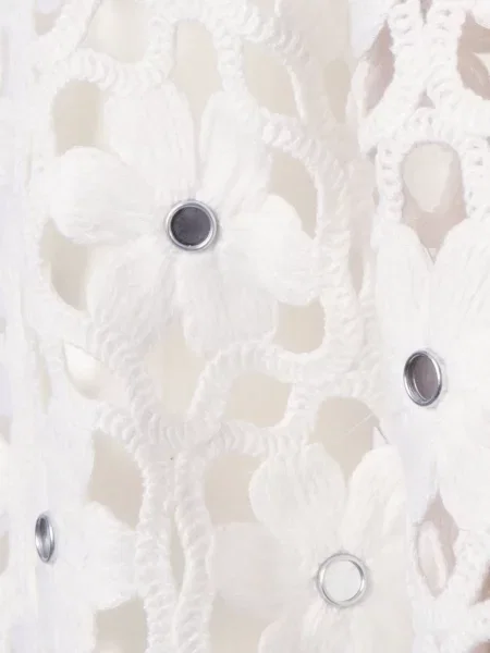 Top Michael Kors cu model floral alb