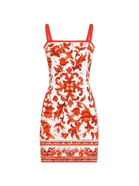 Rochie Dolce & Gabbana cu imagine roșu