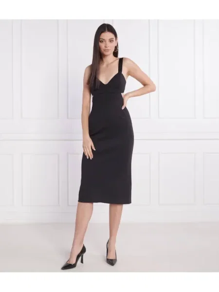 HUGO Rochie Kesendi negru