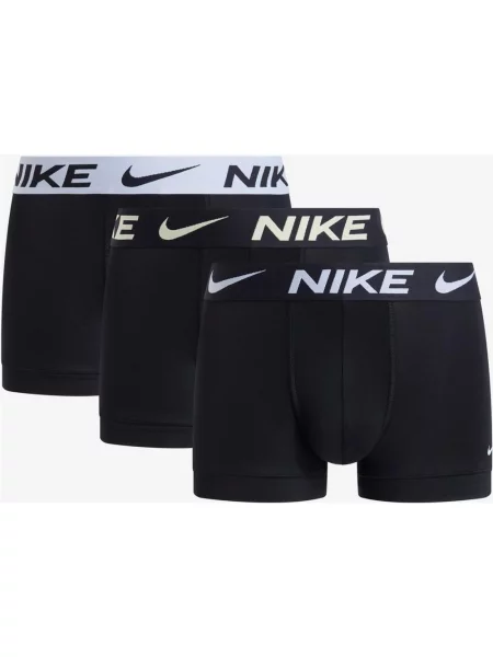 Bokserki Nike Trunk Logo czarny czysty 3 sztuki S biały