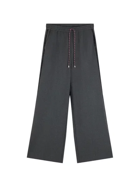 Pantaloni Tommy Hilfiger cu cordon gri