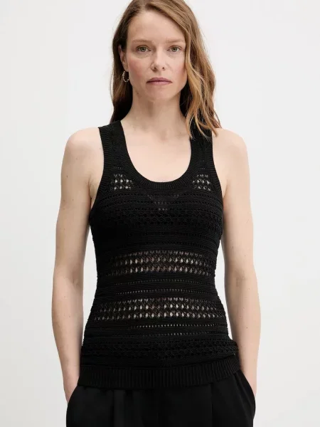 Top Tommy Hilfiger negru