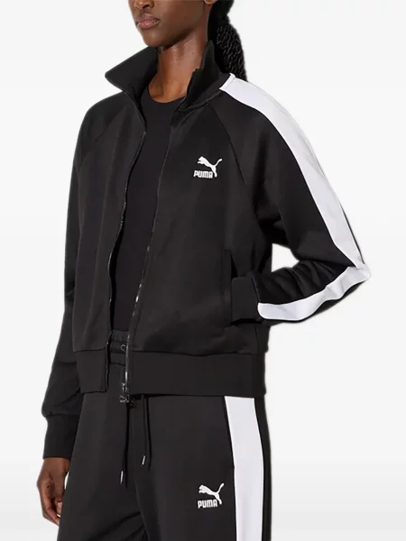 Hanorac cu fermoar Puma negru