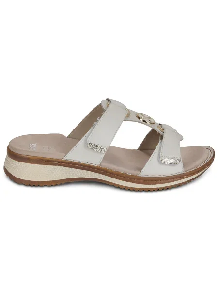 Pantofi Ara tip Hawaii alb