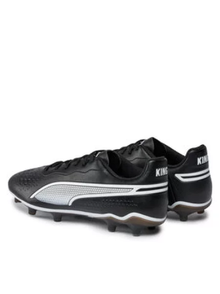 Boty na fotball Puma King Match FG/AG 01 Černá bílé