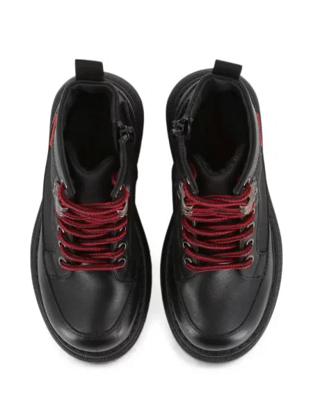 Buty do kostki dziecięce Hugo czarne