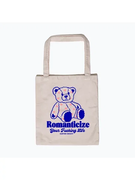 Geantă pentru femei Kaotiko Tote Loving Bear ivoire