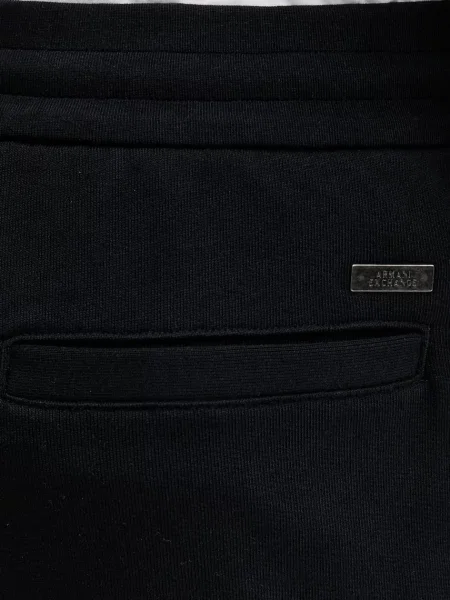 Спортивні штани Armani Exchange однотонні синій