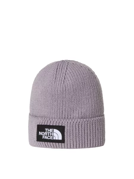 THE NORTH FACE Pălărie tradițională Oktoberfest TNF LOGO BOX CUFFED BEANIE / verde gri