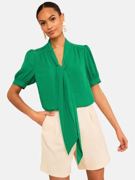 Love & roses Bluză iarbă verde