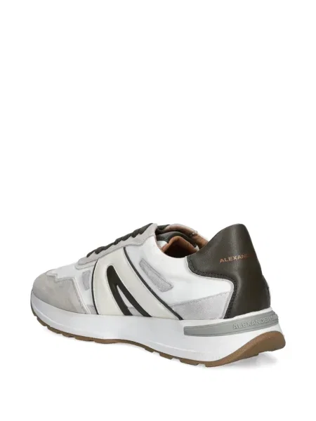 Sneakerși Alexander Smith din piele alb