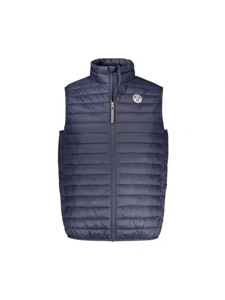 Pikowana kamizelka North Sails bez rękawów niebieska