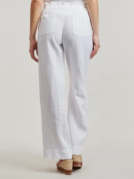 Pantaloni Lauren Ralph Lauren alb