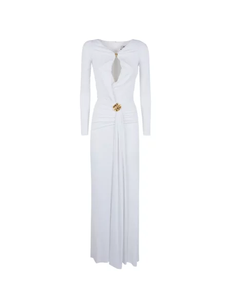 Rochie maxi Elisabetta Franchi de costum alb