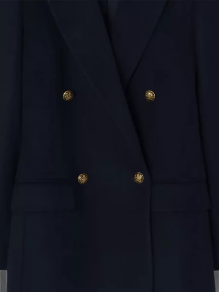 Geacă Burberry din cașmir albastru