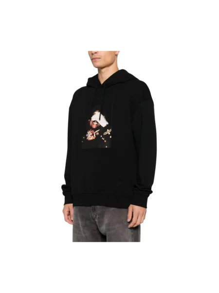 Bluza z kapturem Ih Nom Uh Nit z kapturem czarna