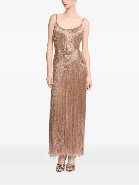 Rochie maxi Elie Saab cu franjuri