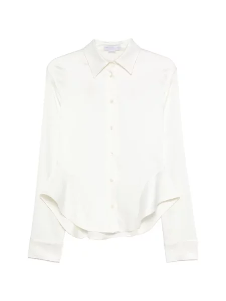Lung cămașă Stella Mccartney alb