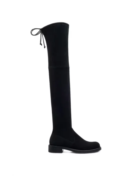 Cizme Stuart Weitzman cu legături negru