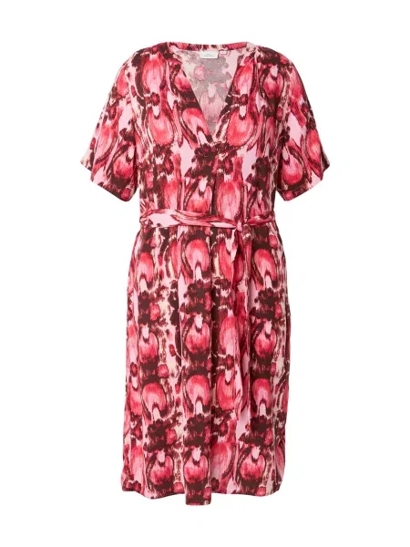 ONLY Carmakoma Rochie CARSHILLA / zmeură / roşu închis roz