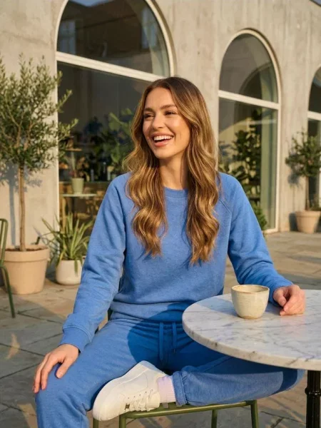 Спортивні штани джогери з тері синій