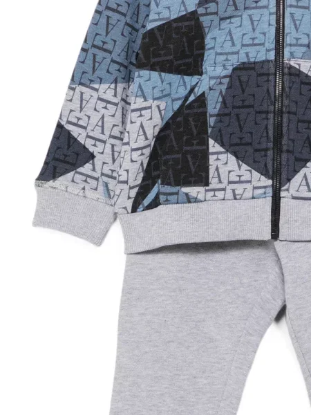 Komplet dresowy dziecięcy Emporio Armani szary