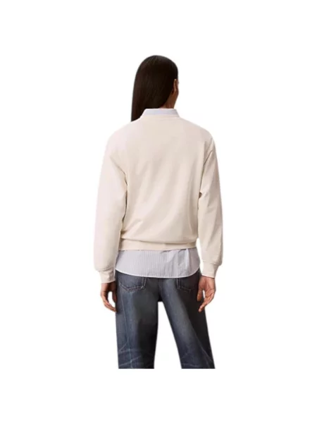 Geacă de blugi Calvin Klein Jeans bej