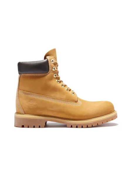 Botki Timberland wodoszczelne skórzane wiązane brązowe